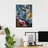 Poster L'Annonciation | El Greco | (Bureau à domicile)