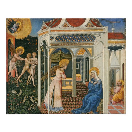 Poster L'Annonciation et l'Expulsion du Paradis (Devant)