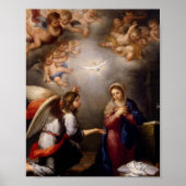 Poster L'Annonciation Murillo Des Blessés Anges Vierges (Devant)