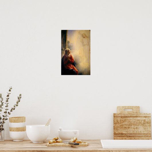 Poster L'Annonciation par Carl Bloch Imprimer (Cuisine)