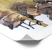 Poster L'anse de surfer (Coin)