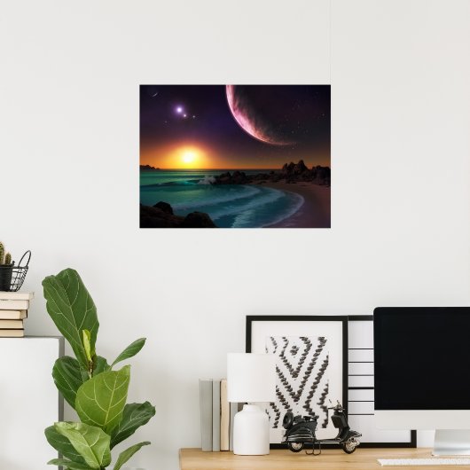 Poster L'anse des rêves (Bureau à domicile)