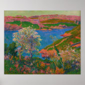 Poster L'Anse du Goulineau, Henry Moret (Devant)