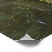 Poster Lantern en pierre et Heavenly Falls (Coin)