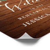 Poster Lanterne de roses blanches en bois rustique pour d (Coin)