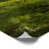 Poster Lanterne en pierre et porte de Torii (Coin)