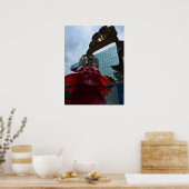 Poster Lanterne festive du Chinatown de Singapour (Cuisine)