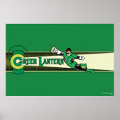 Poster Lanterne verte et logo (Devant)