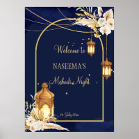 lanternes marocaines étoile arche dorée Mehndi