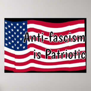Poster L'antifascisme est patriotique