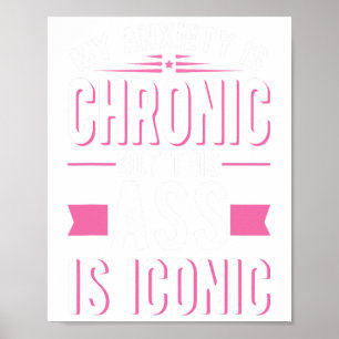 Poster L'anxiété est chronique mais c'est une santé menta