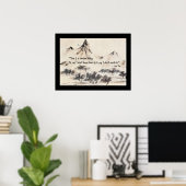 Poster Lao Tzu Time est créé Citation (Bureau à domicile)