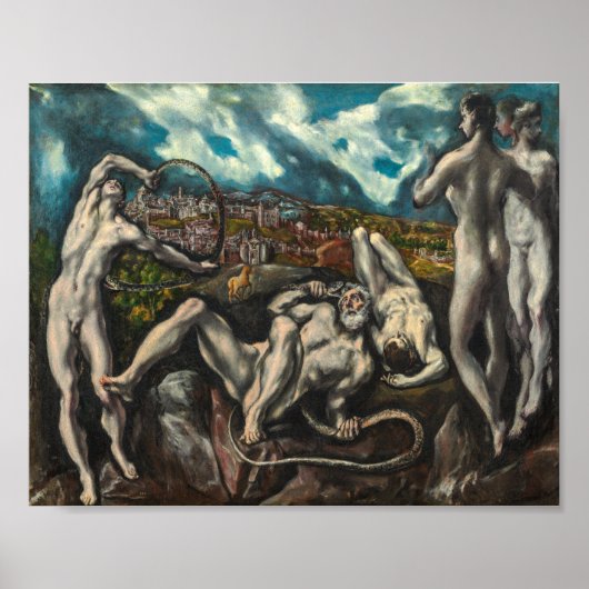 Poster Laocoön | El Greco | (Devant)