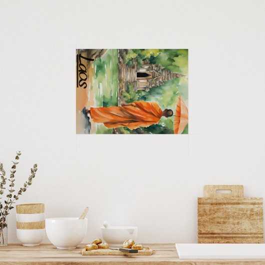 Poster Laos (Cuisine)