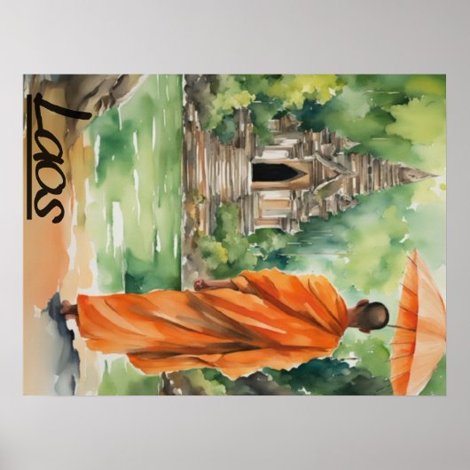 Poster Laos (Devant)