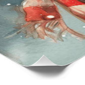 Poster Lapin à queue blanche Bulles : Un peu de fantaisie (Coin)