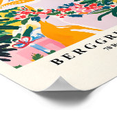 Poster Lapin À Santa Hat, Décor De Noël Rose, Mur Ar (Coin)