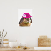 Poster Lapin animal des bois crèche chambre de bébé (Cuisine)