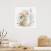 Poster Lapin bébé (Cuisine)