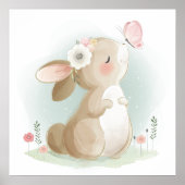 Poster Lapin bébé  (Devant)