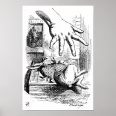 Poster Lapin blanc (Devant)