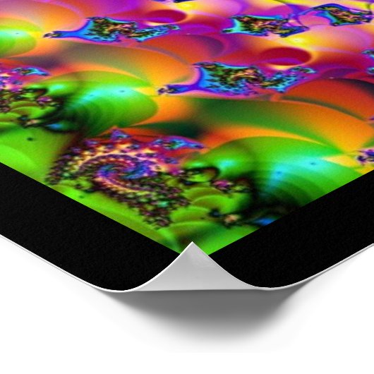 Poster Lapin blanc (Coin)