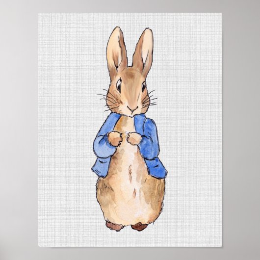 Poster Lapin classique (Devant)
