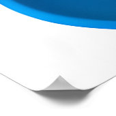 Poster Lapin d'amour de bébé mignon (Coin)