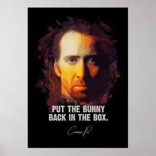 Poster Lapin Dans La Boîte Cameron Poe CON AIR