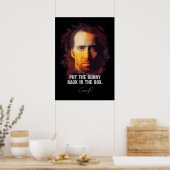 Poster Lapin Dans La Boîte Cameron Poe CON AIR (Cuisine)