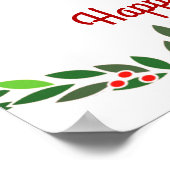 Poster Lapin de Noël (Coin)