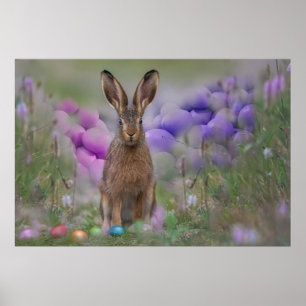 Poster Lapin de Pâques