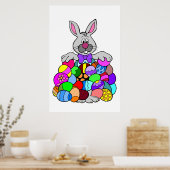 Poster Lapin de Pâques (Cuisine)