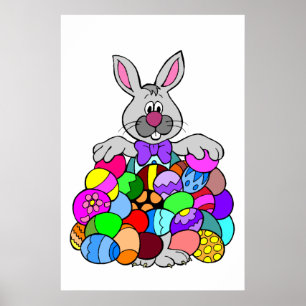 Poster Lapin de Pâques
