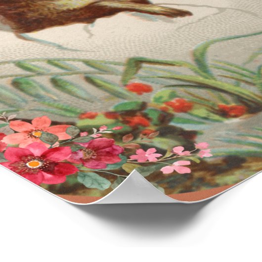 Poster Lapin de Pâques (Coin)