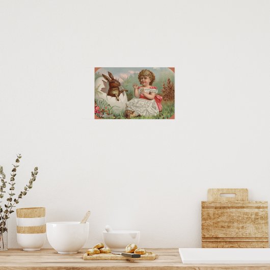 Poster Lapin de Pâques (Cuisine)