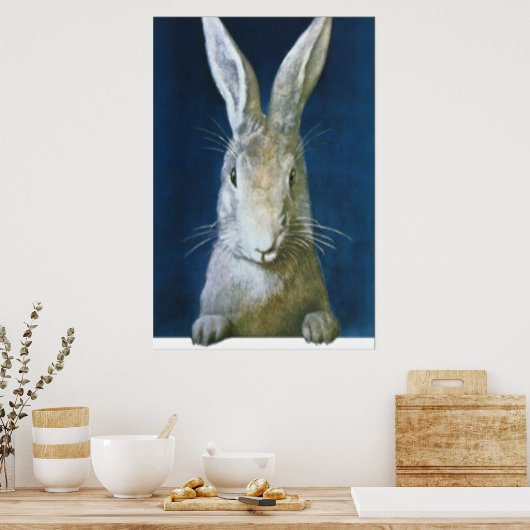 Poster Lapin de Pâques (Cuisine)