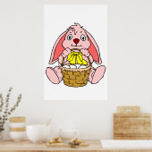 Poster Lapin de Pâques (Cuisine)
