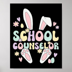 Poster Lapin de Pâques Conseiller d'orientation Conseils