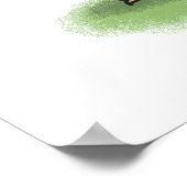 Poster lapin de Pâques et le poulet jaune (Coin)