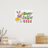 Poster Lapin de Pâques mignon (Cuisine)