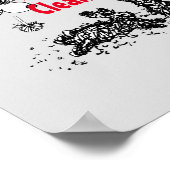 Poster Lapin De Poussière Nettoyant Fée Lapin Humoristiqu (Coin)