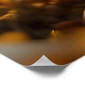 Poster Lapin de rêve douillet – Illustration de bébé lapi (Coin)