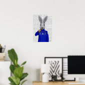 Poster Lapin En Sweat (Bureau à domicile)