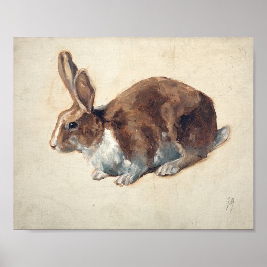 Poster Lapin | Floris Verster (Devant)
