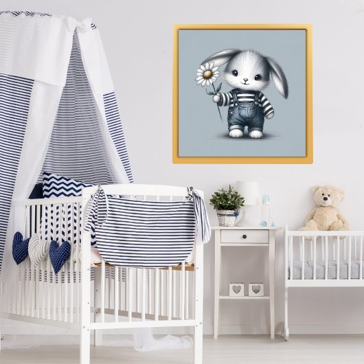Poster Lapin Garçon Fantaisiste