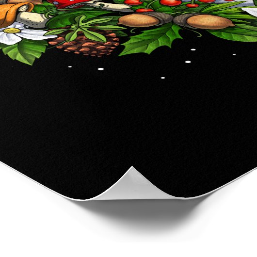 Poster Lapin Jackalope (Coin)