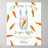Poster Lapin - Jeu de tombola de couche (Devant)