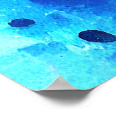 Poster Lapin Lapin Nature Sauvage Couleurs Animales Peint (Coin)