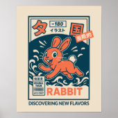 Poster Lapin Manga (Devant)